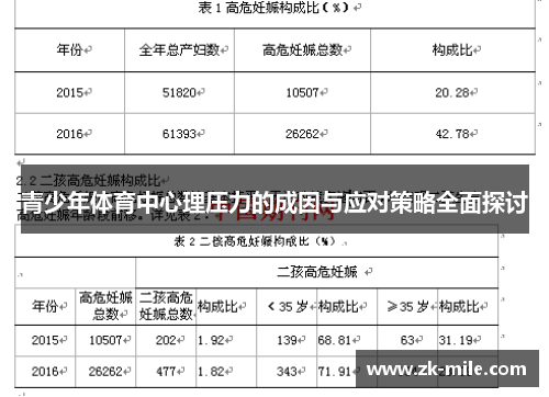青少年体育中心理压力的成因与应对策略全面探讨